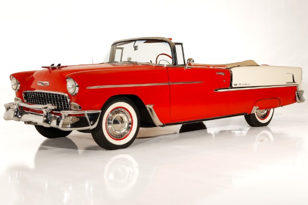 For Sale Used 1955 Chevrolet Bel Air 265 Auto, PS PB Frame-Off Restored | American Dream Machines Des Moines IA 50309