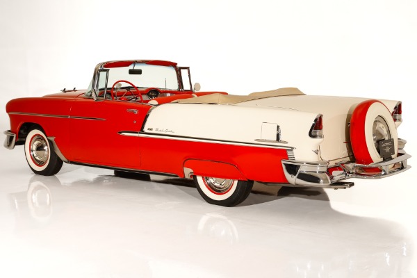 For Sale Used 1955 Chevrolet Bel Air 265 Auto, PS PB Frame-Off Restored | American Dream Machines Des Moines IA 50309