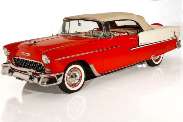 For Sale Used 1955 Chevrolet Bel Air 265 Auto, PS PB Frame-Off Restored | American Dream Machines Des Moines IA 50309