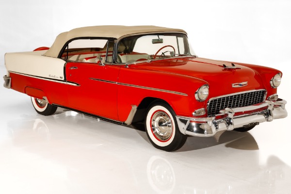 For Sale Used 1955 Chevrolet Bel Air 265 Auto, PS PB Frame-Off Restored | American Dream Machines Des Moines IA 50309