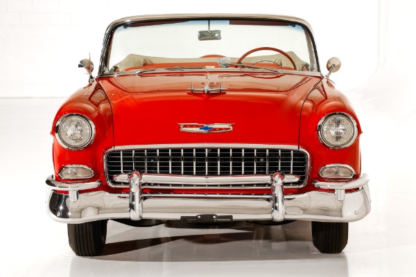 For Sale Used 1955 Chevrolet Bel Air 265 Auto, PS PB Frame-Off Restored | American Dream Machines Des Moines IA 50309