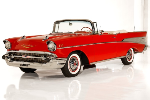 For Sale Used 1957 Chevrolet Bel Air Frame-off 283 Power Pack Auto | American Dream Machines Des Moines IA 50309