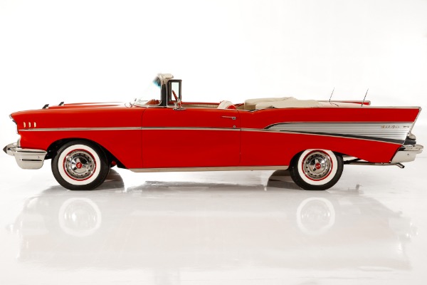 For Sale Used 1957 Chevrolet Bel Air Frame-off 283 Power Pack Auto | American Dream Machines Des Moines IA 50309