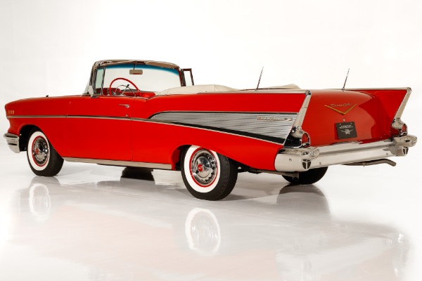 For Sale Used 1957 Chevrolet Bel Air Frame-off 283 Power Pack Auto | American Dream Machines Des Moines IA 50309