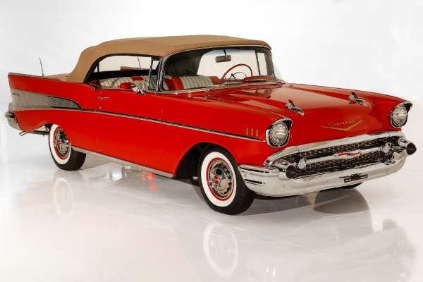 For Sale Used 1957 Chevrolet Bel Air Frame-off 283 Power Pack Auto | American Dream Machines Des Moines IA 50309