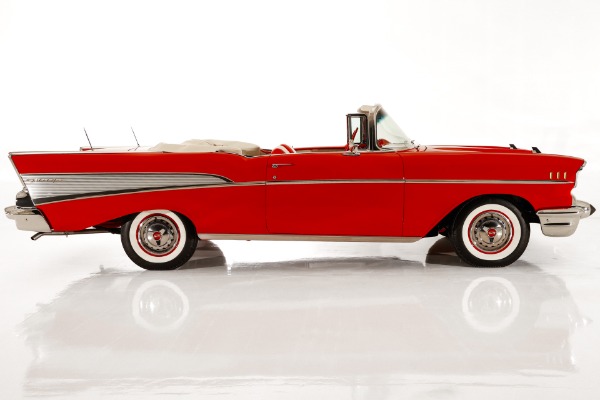 For Sale Used 1957 Chevrolet Bel Air Frame-off 283 Power Pack Auto | American Dream Machines Des Moines IA 50309