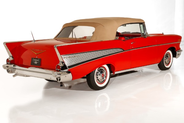 For Sale Used 1957 Chevrolet Bel Air Frame-off 283 Power Pack Auto | American Dream Machines Des Moines IA 50309