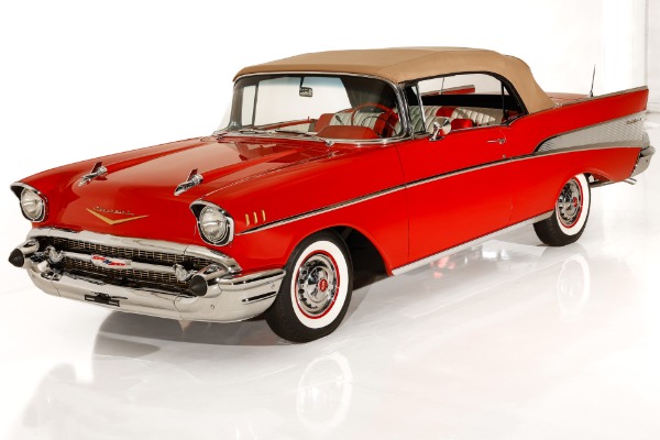 For Sale Used 1957 Chevrolet Bel Air Frame-off 283 Power Pack Auto | American Dream Machines Des Moines IA 50309