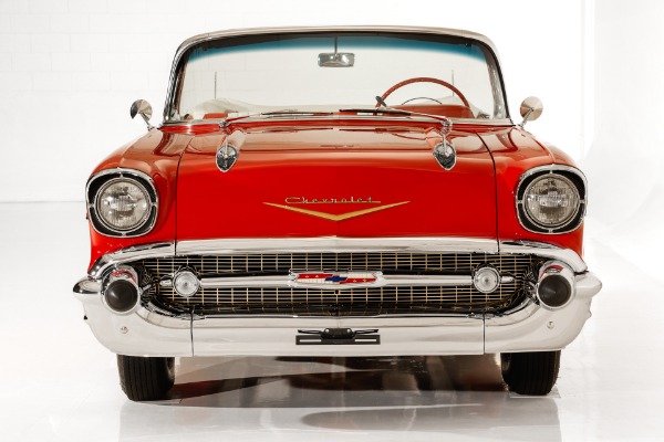 For Sale Used 1957 Chevrolet Bel Air Frame-off 283 Power Pack Auto | American Dream Machines Des Moines IA 50309