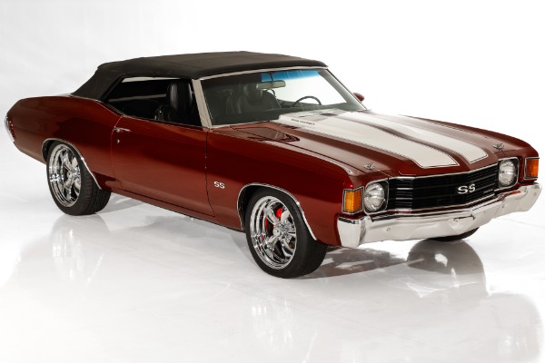 For Sale Used 1972 Chevrolet Chevelle Candy Brandywine 402ci 5-Speed | American Dream Machines Des Moines IA 50309