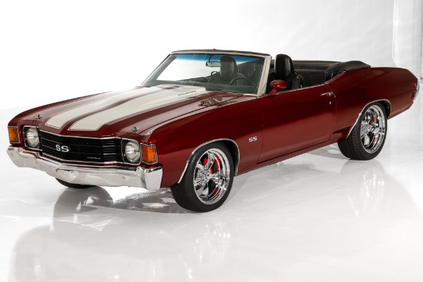 For Sale Used 1972 Chevrolet Chevelle Candy Brandywine 402ci 5-Speed | American Dream Machines Des Moines IA 50309