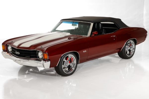 For Sale Used 1972 Chevrolet Chevelle Candy Brandywine 402ci 5-Speed | American Dream Machines Des Moines IA 50309