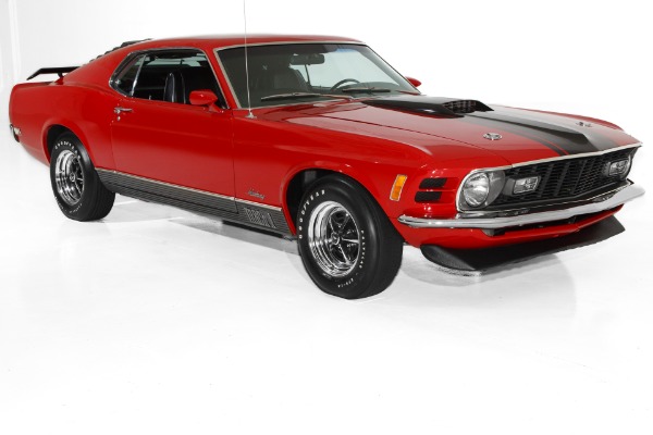 1970 Ford Mustang Candy Apple Red Mach 1, 351